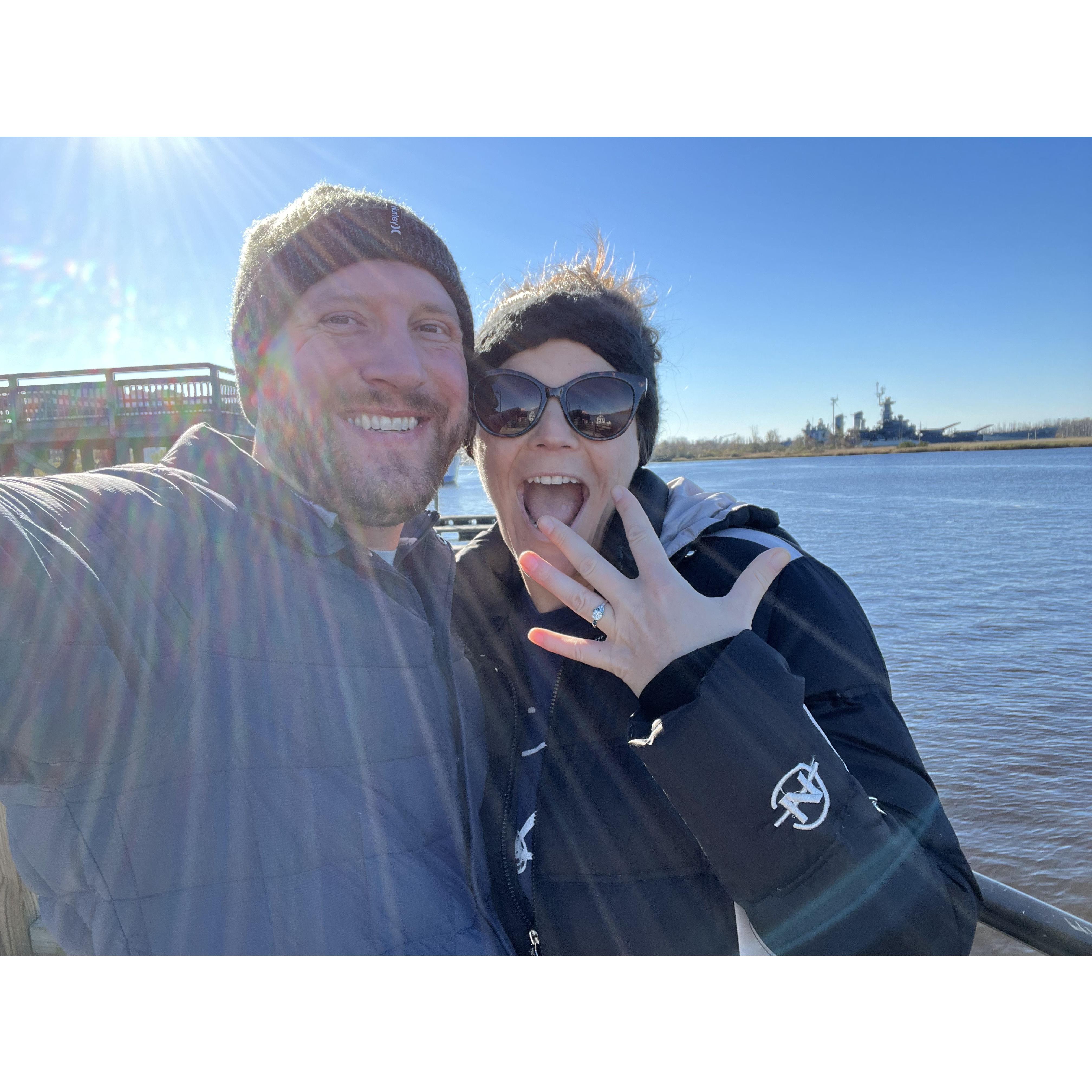 Yo! WE GOT ENGAGED