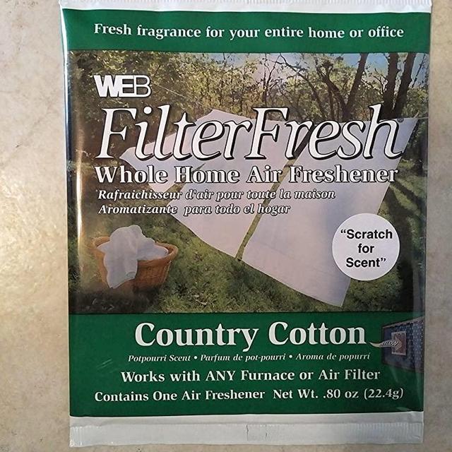 WEB FilterFresh Whole Home Country Cotton Air Freshener