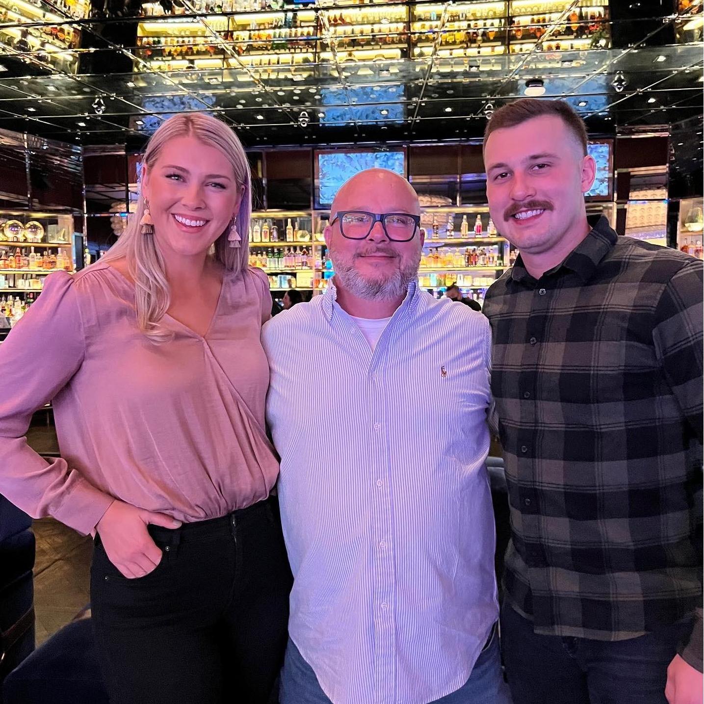 Las Vegas with Bailey's Dad