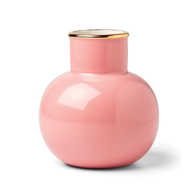 Kate Spade Pink Make It Pop Small Vase, 0.68