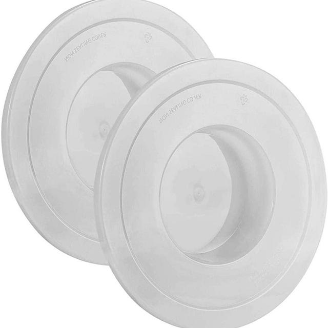 2 Pack Mixers Bowl Covers for KitchenAid 5/6 Quart Bowl Fermentation Lid -Lift fits models KV25G and KP26M1X KSM150 (Stand mixer bowl Covers to prevent ingredients from spilling)