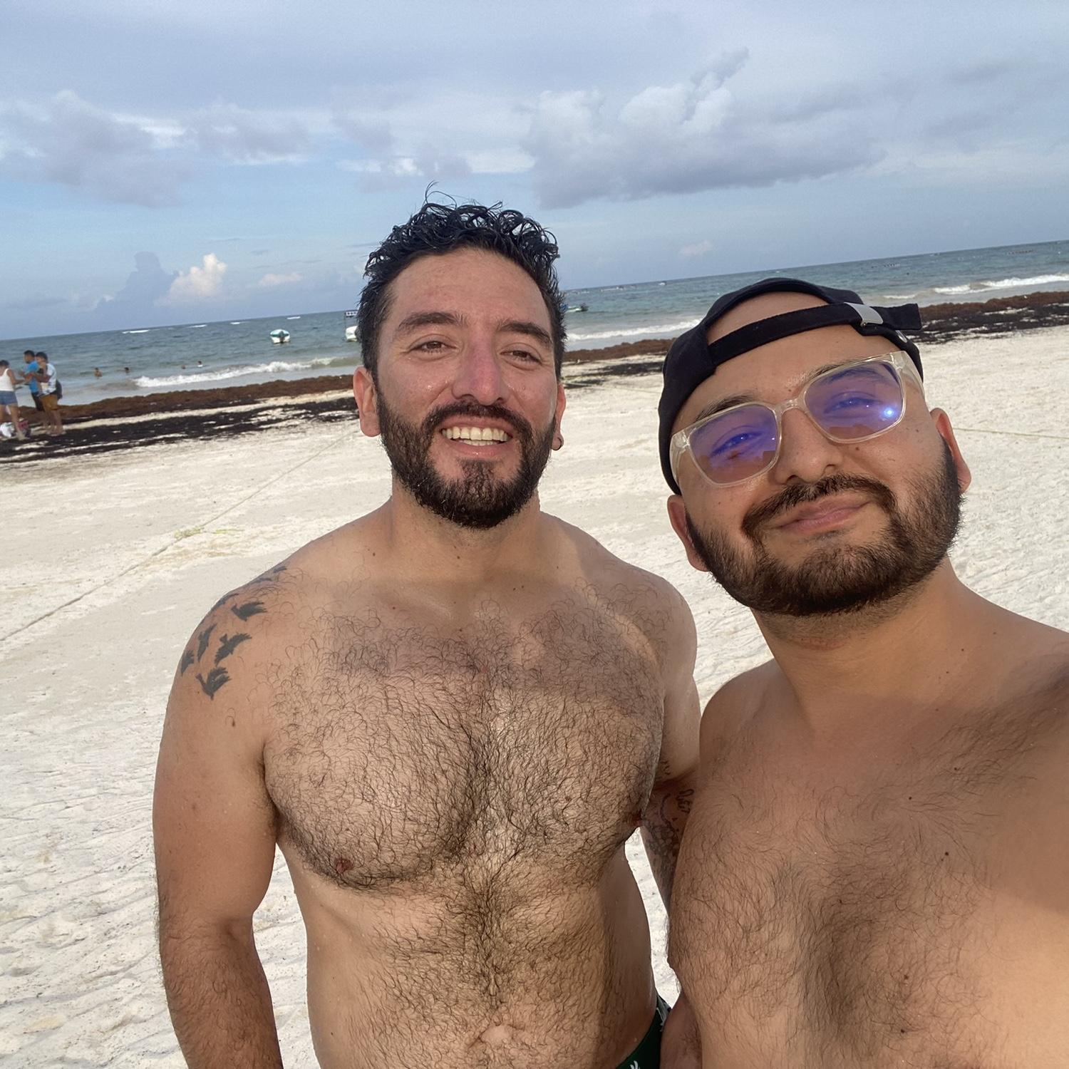We officially first met in Playa del Carmen, MX on July 29th.