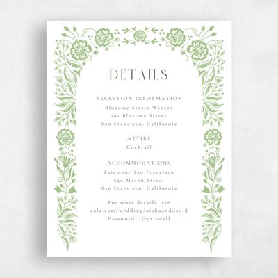 Pistachio, Green Wedding Enclosure - Calliope