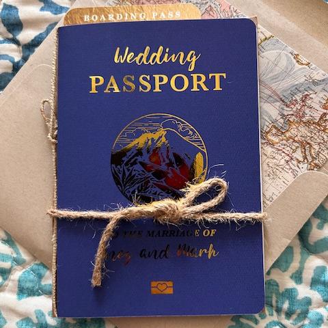 I’m OBSESSED with these “passports” I created.