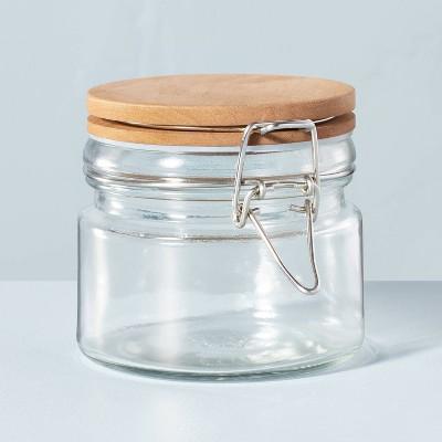 Glass & Wood Clamp Pantry Canister - Hearth & Hand™ with Magnolia