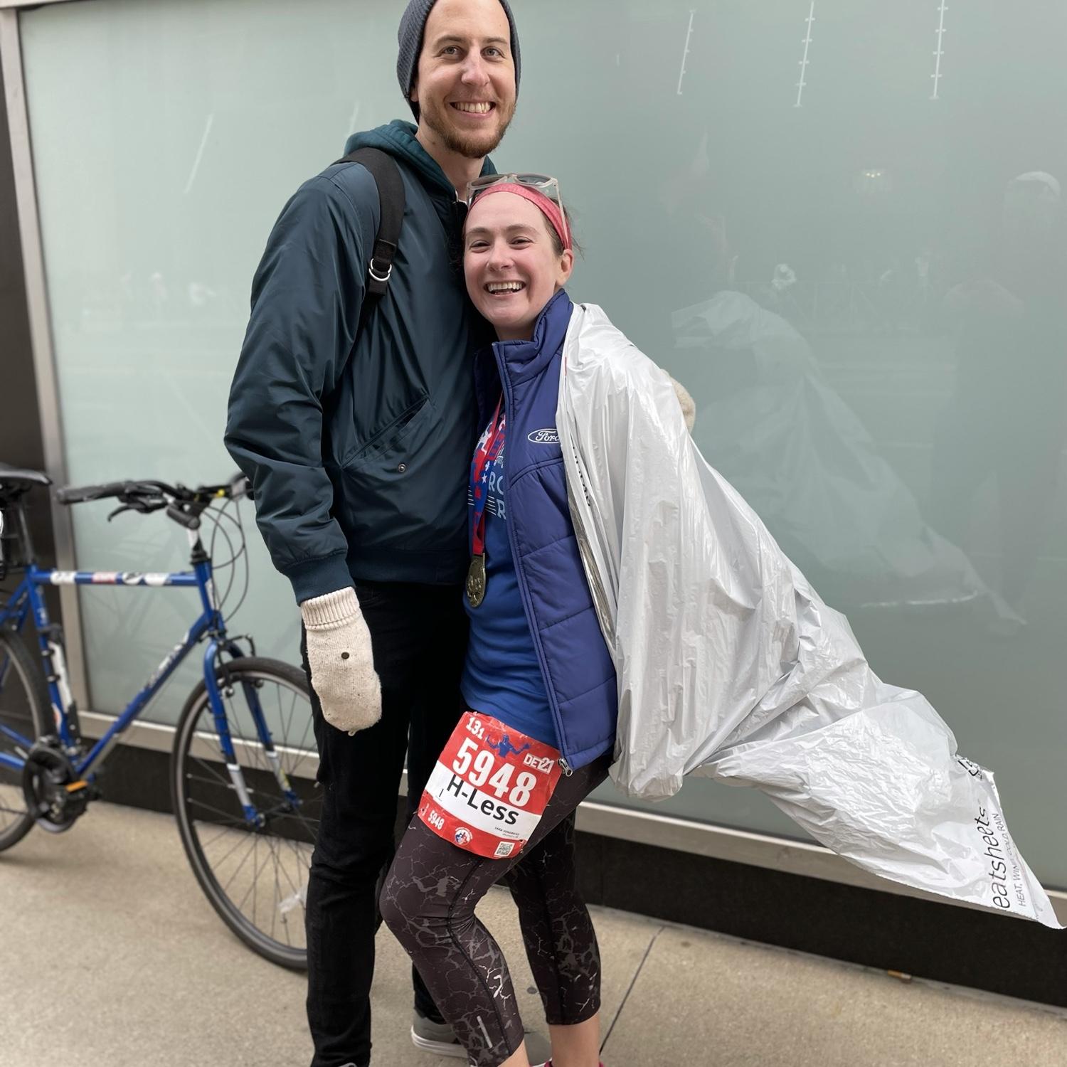 Detroit Half Marathan, 2021.