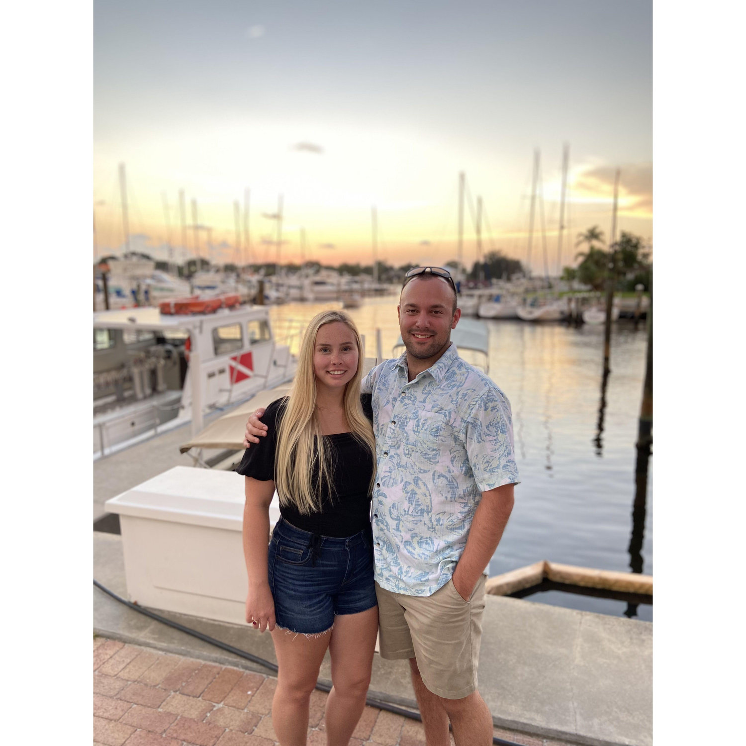Our first Florida vacation together!