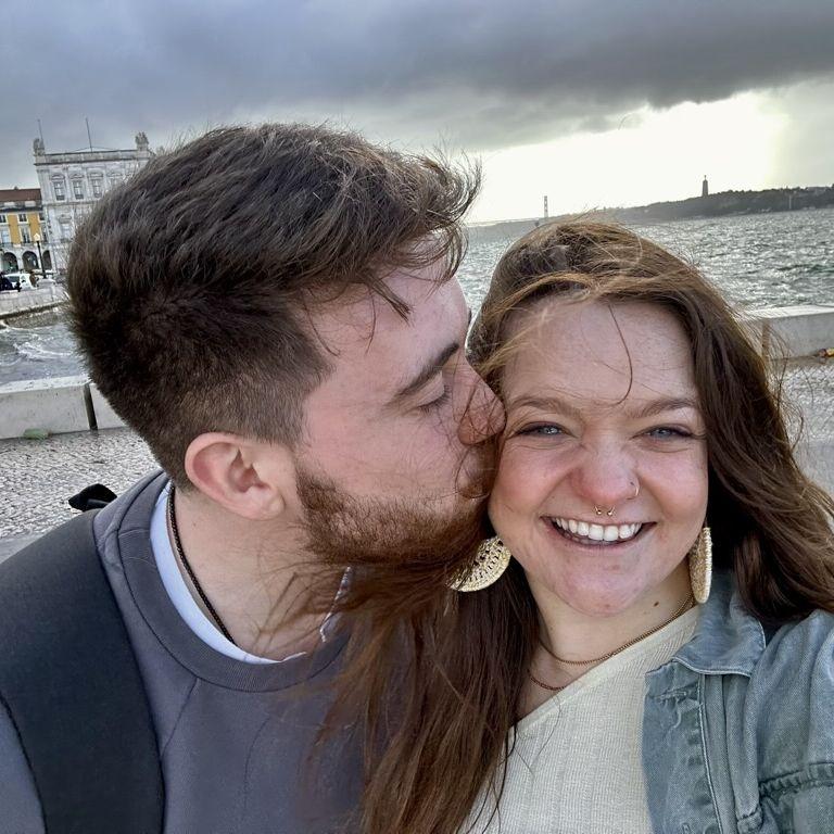 Our spontaneous trip to Lisbon that we booked on our first date. March 2024.