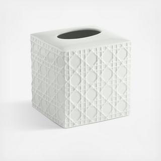 Rattan Tissue Holder