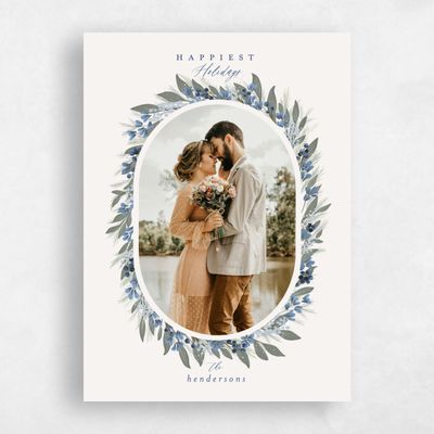 Beige Holiday Card - Greystone