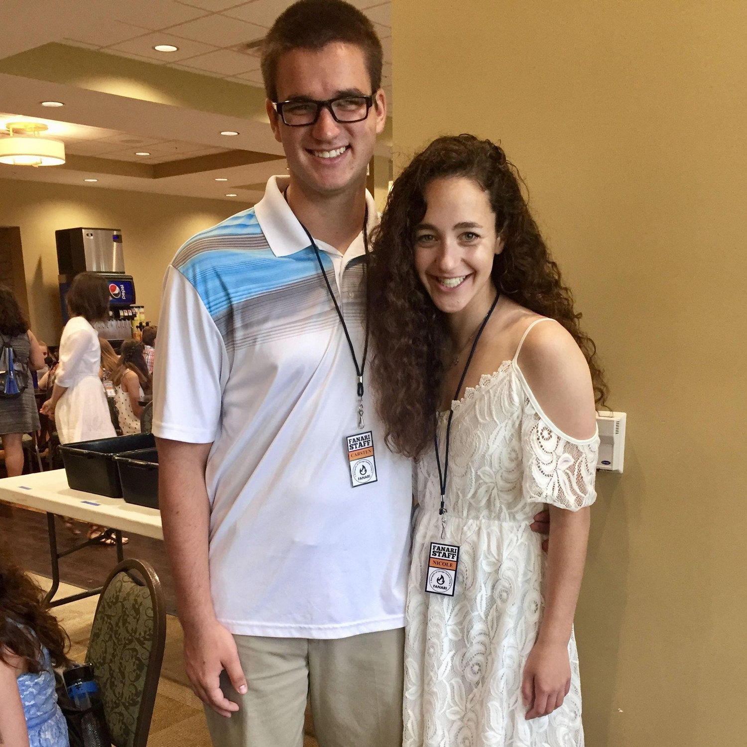 Carsten and Nicole became counselors at Fanari Camp (the same camp where they first met)