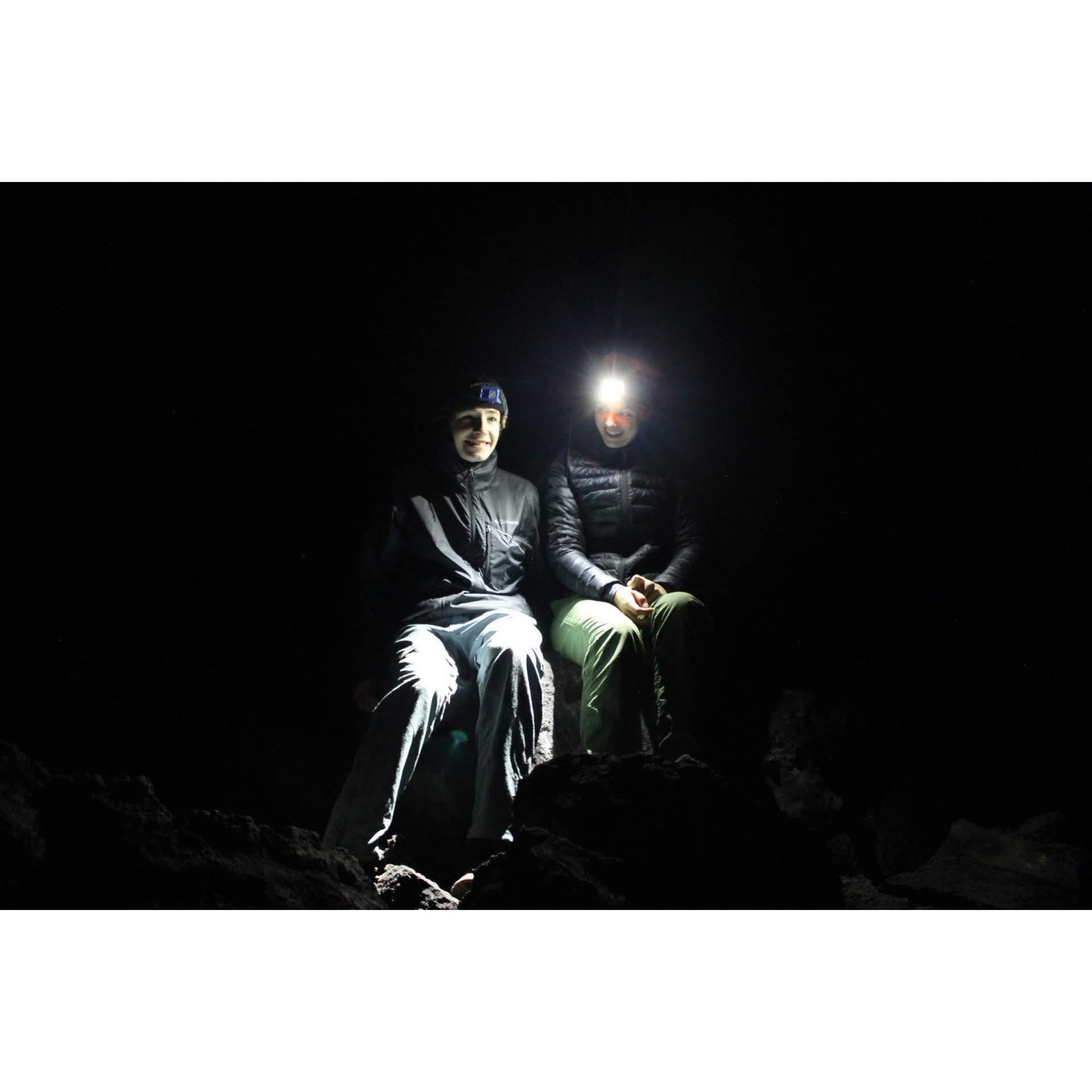 Grant took me spelunking for the first time