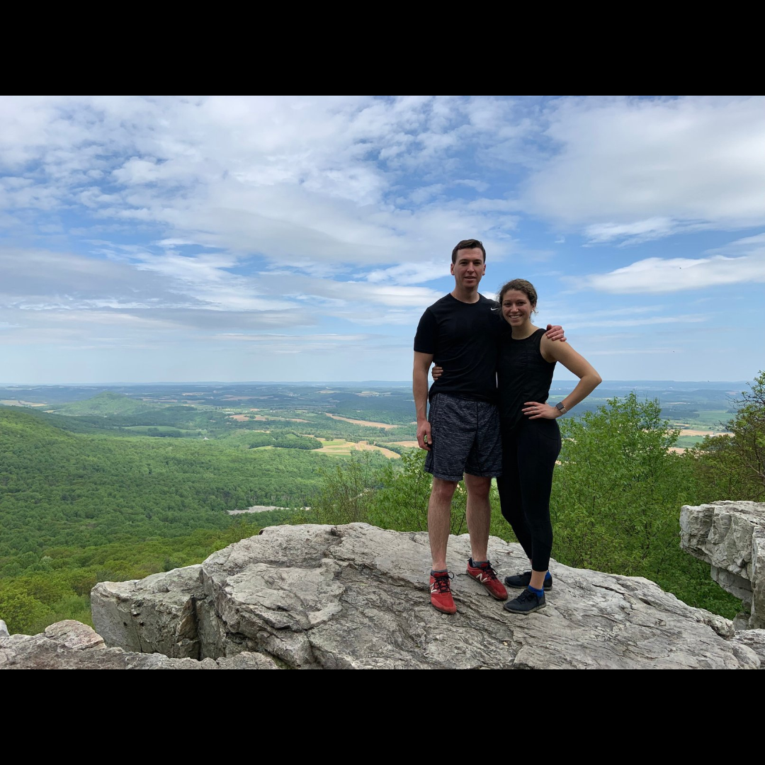 Our very first (of many) hikes together!