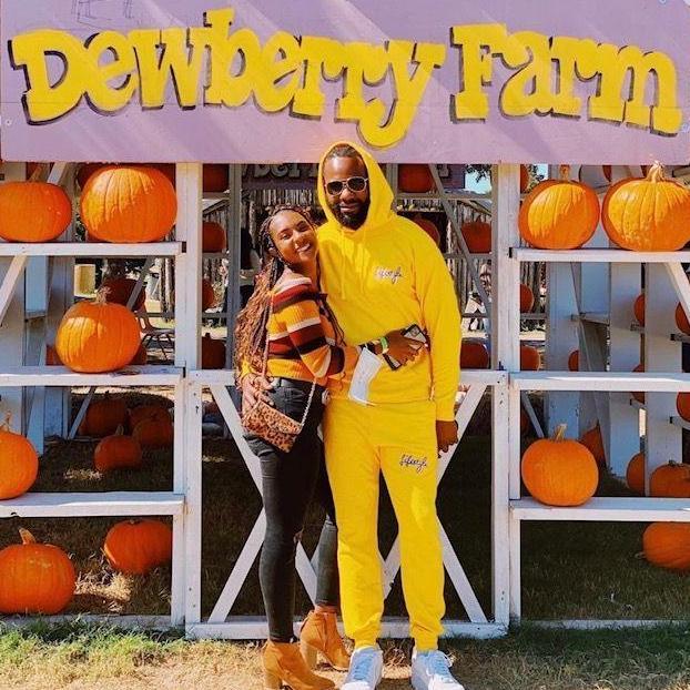 Fun times at the pumpkin patch.
