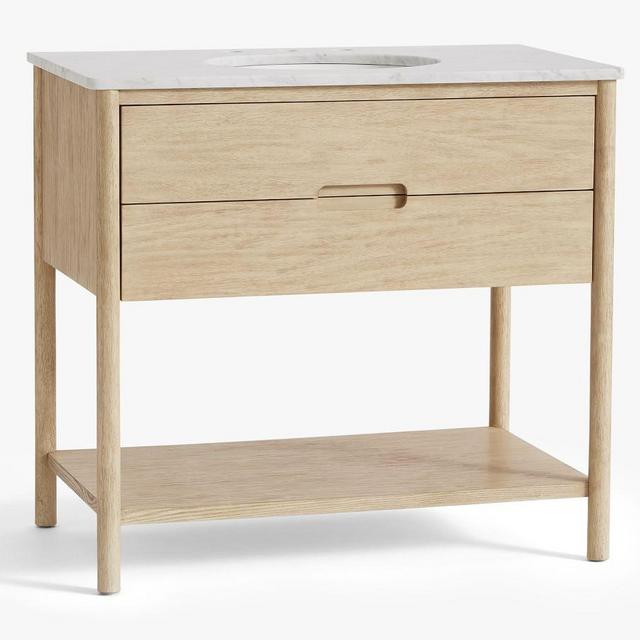 Bone White Manzanita 36" Single Sink Bathroom Vanity