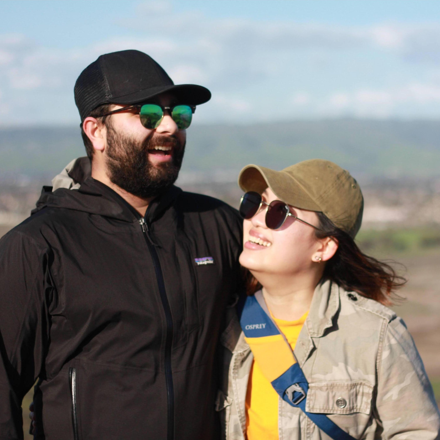 Rohan makes Nolee laugh, but he also makes himself laugh.