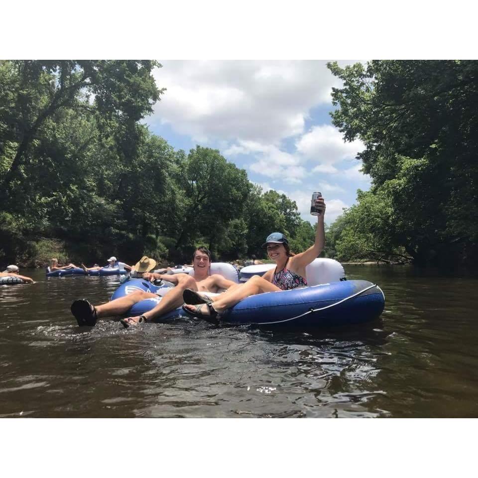 Enjoying the beginning of summer with our annual Neuse River float in Raleigh, North Carolina.