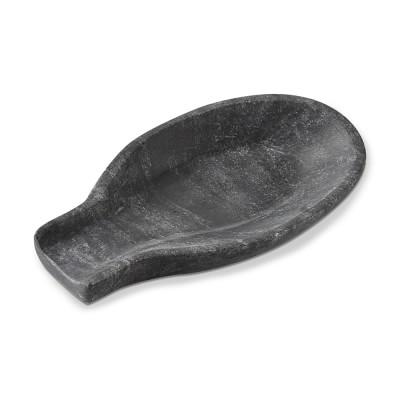 Grey Marble Spoon Rest