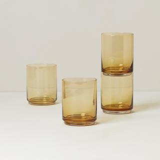 Tuscany Classics Stackable Tall Glass, Set of 4