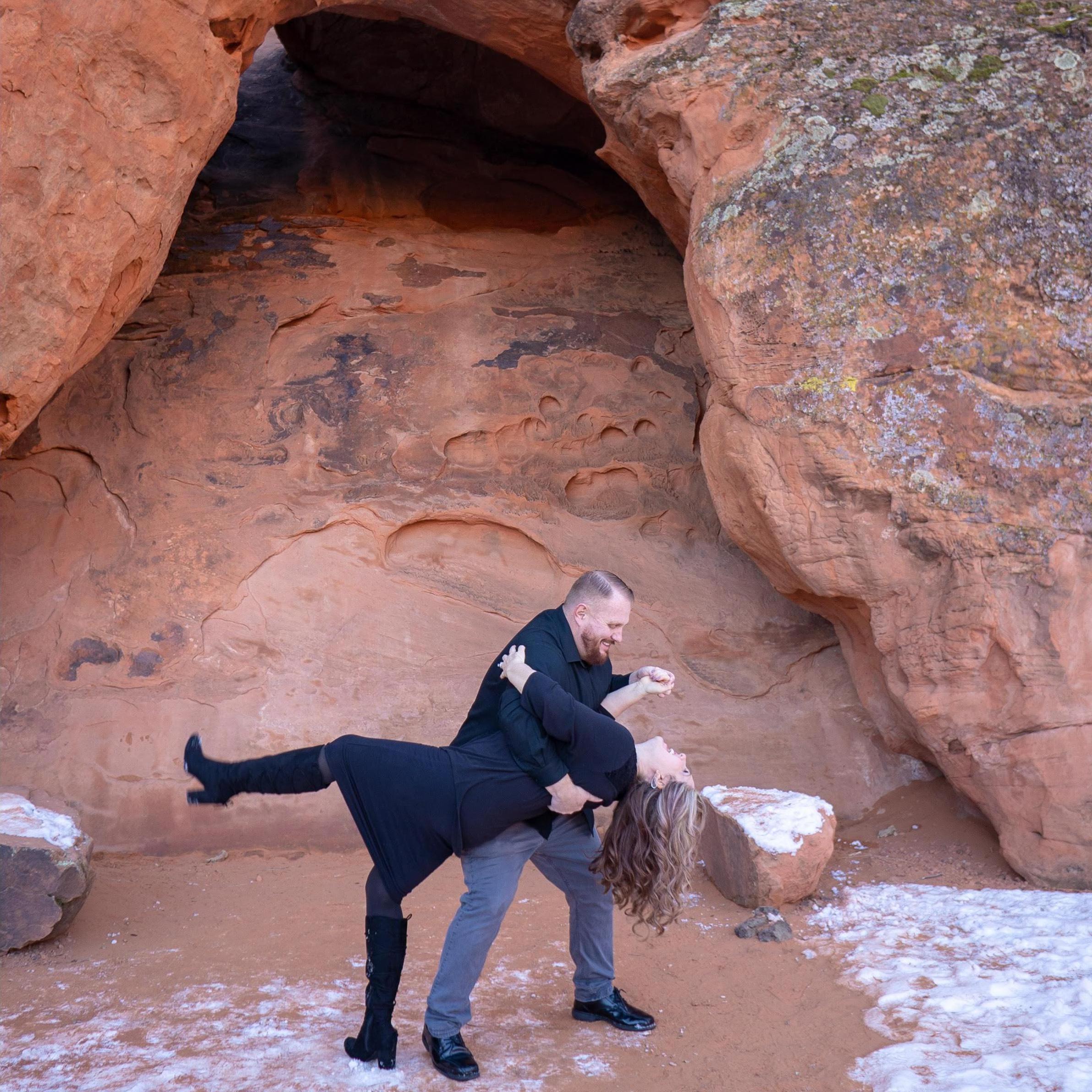 Mandy is an amazing dancer, and Tyson is just along for the ride.