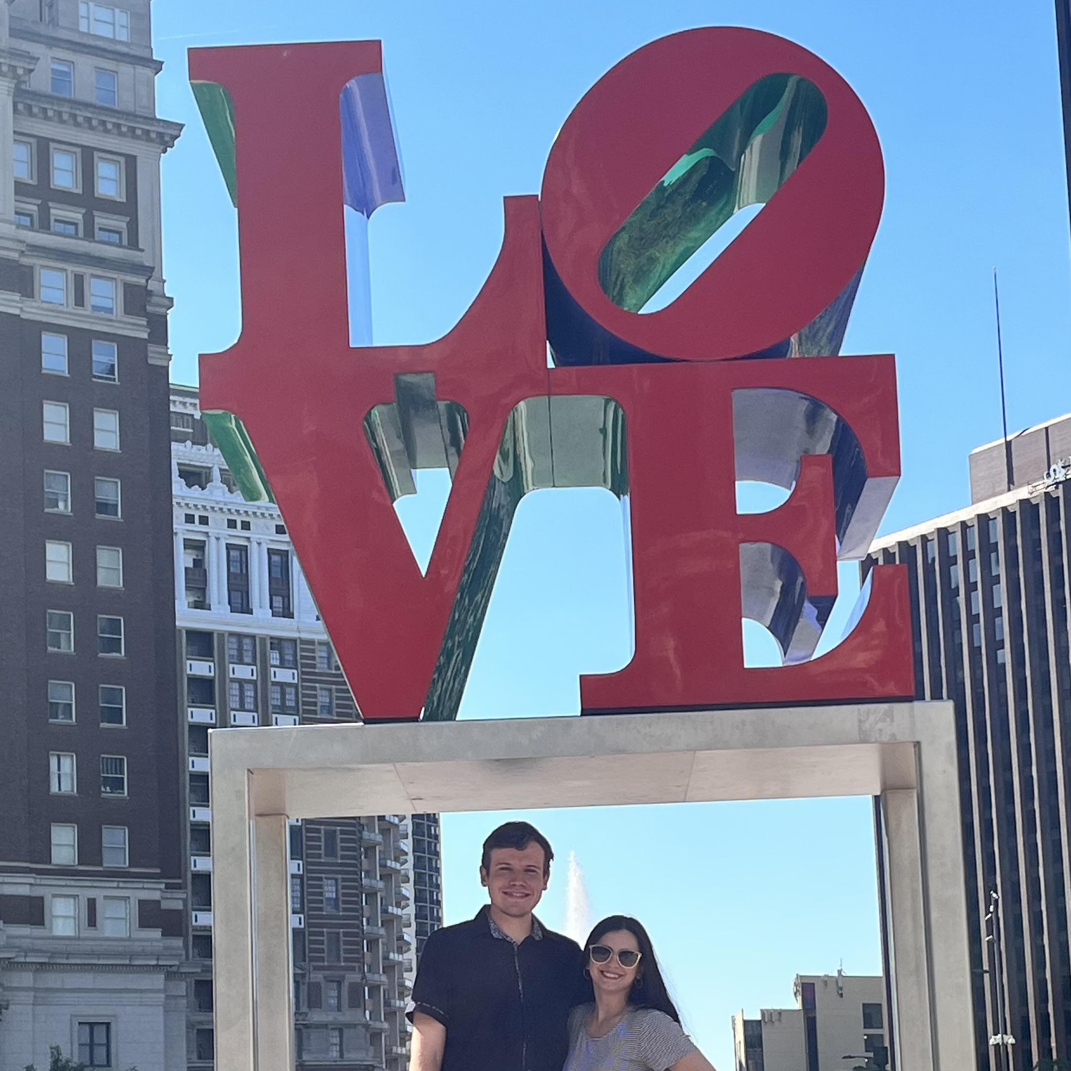 Love Park in Philadelphia