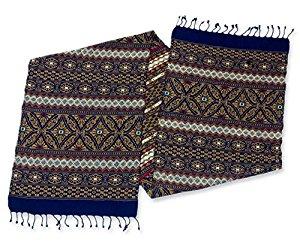 NOVICA "Guatemala Is Home" Cotton Table Runner