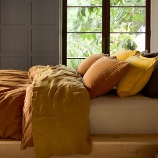 European Flax Linen Duvet & Sham Set