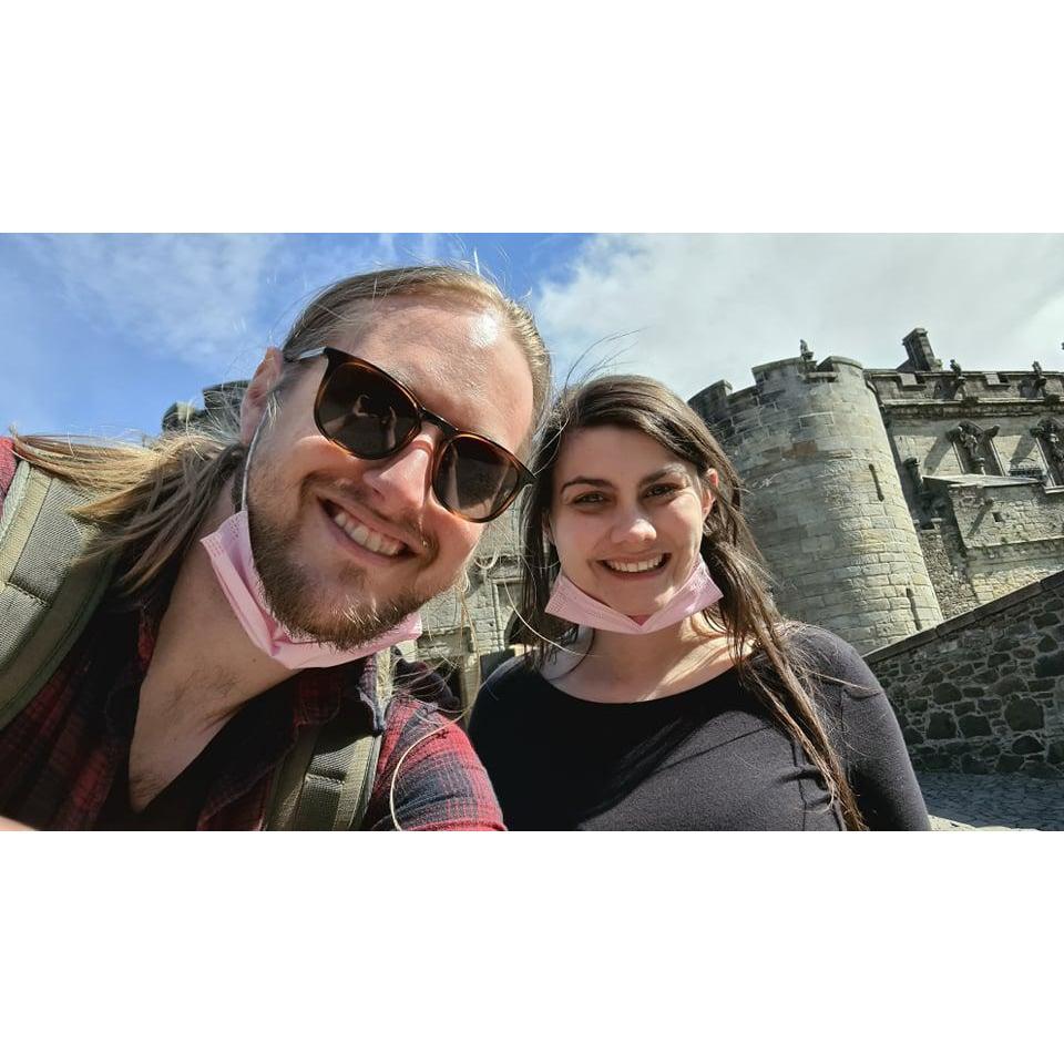 Our last day in Scotland, Stirling Castle