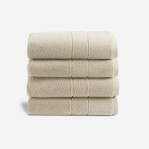 Brooklinen Super-Plush 4-Piece Bath Towel Bundle - Stone