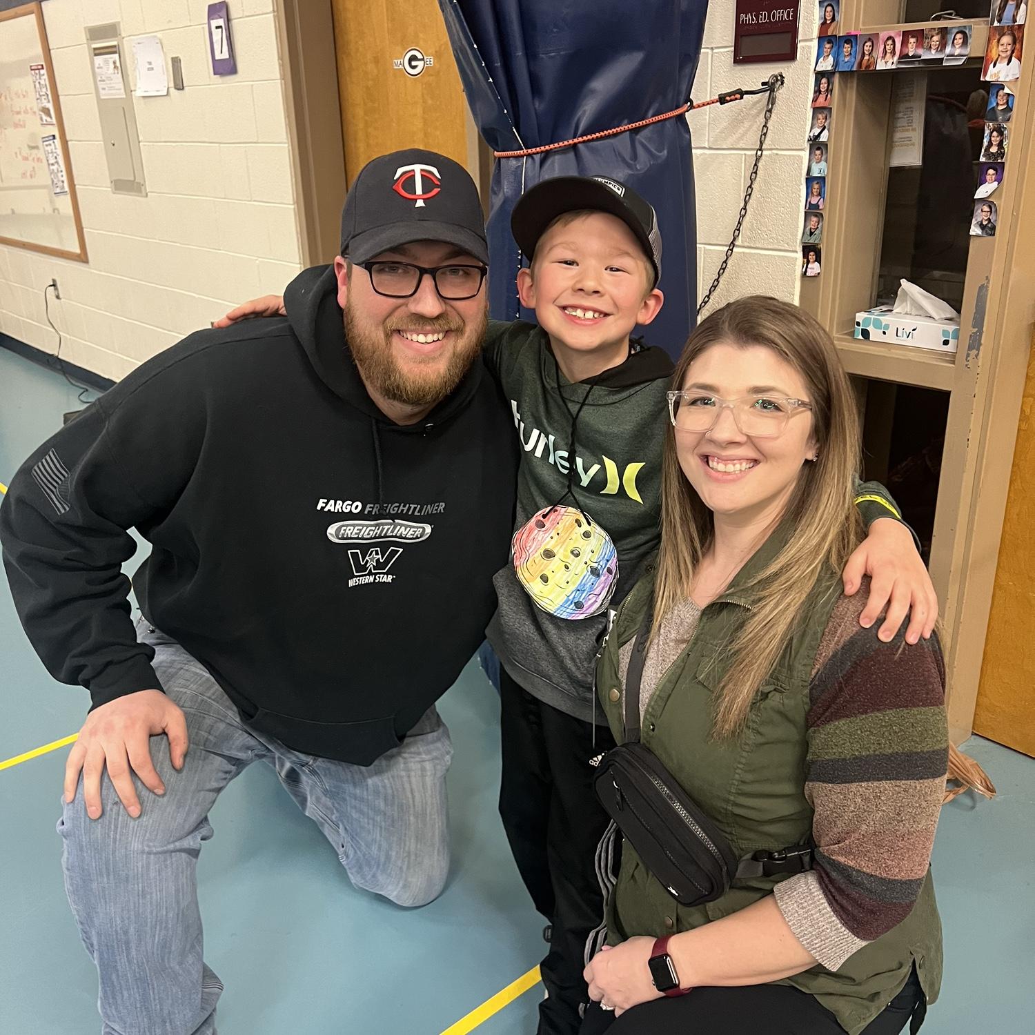 Jaxon’s 1st grade music program.