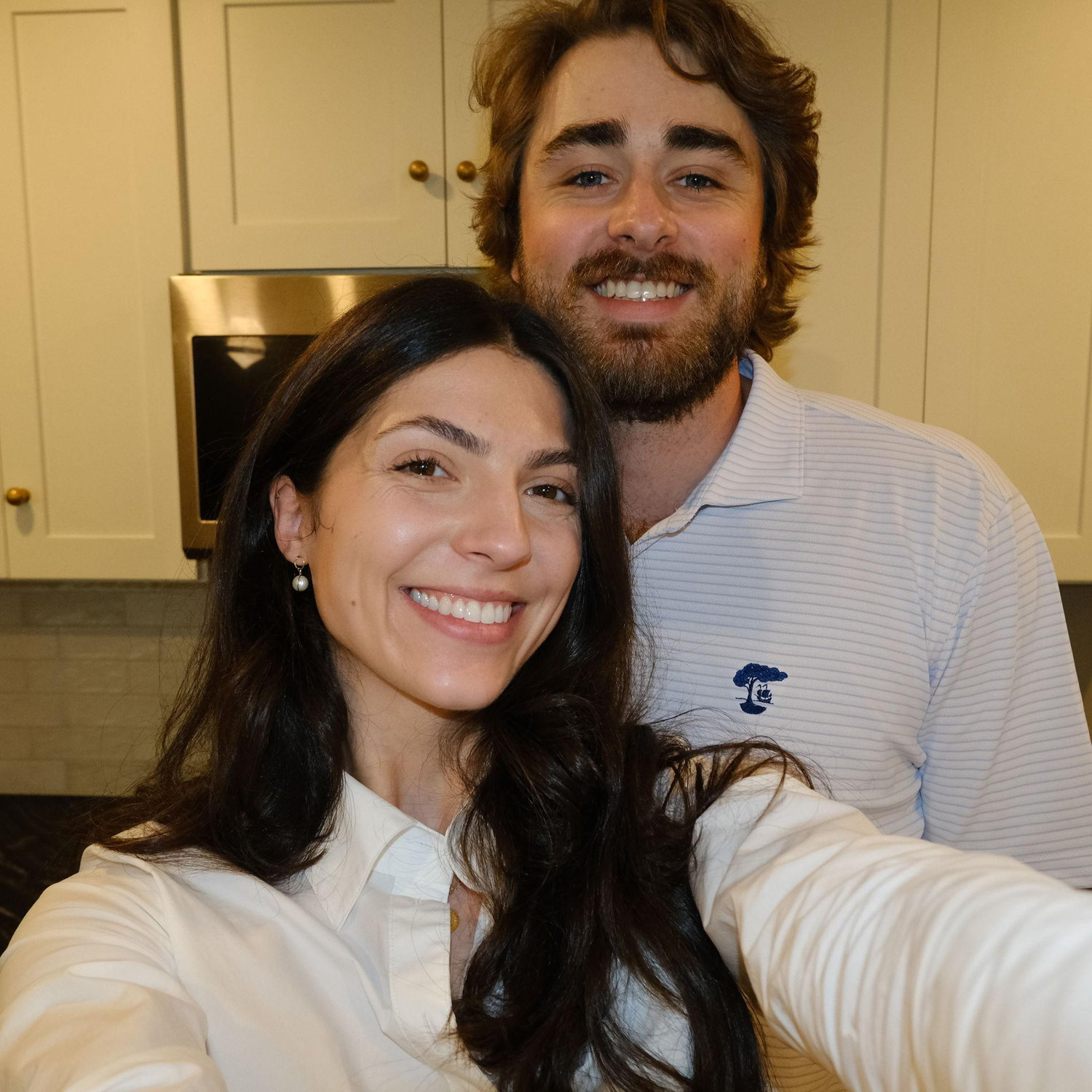 Our first photo in our new house, April 2025