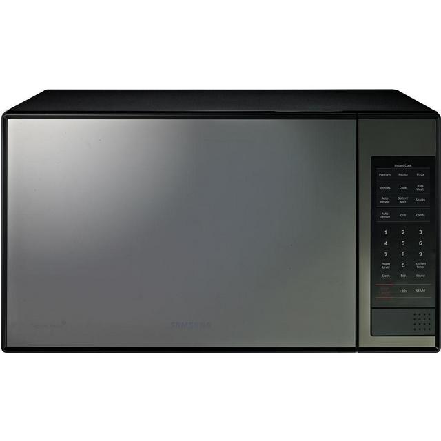 1.4 cu. ft. Countertop Microwave in Stainless Steel with Shiny Mirror Design
