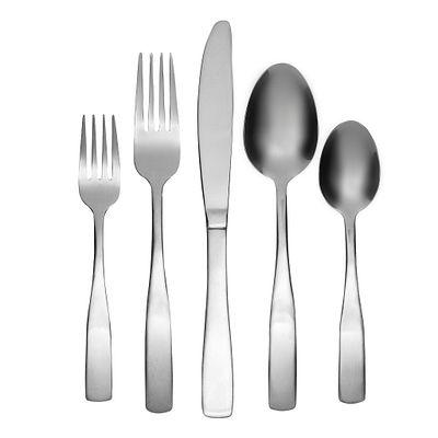 Corelle®Madison Satin 62-piece Flatware Set