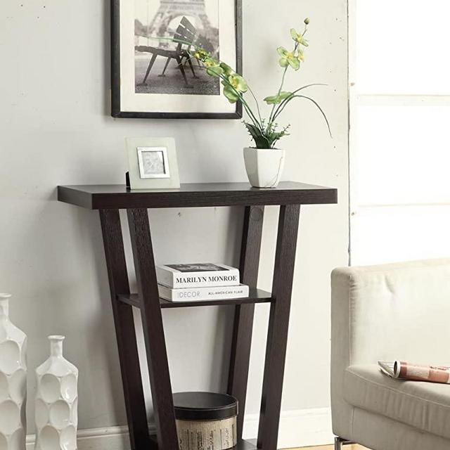 Convenience Concepts Newport V Console, Espresso