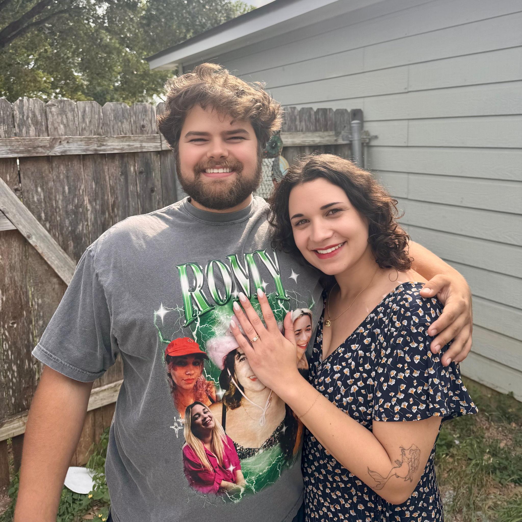 We got engaged a few days before our friend, Keeley, snapped this picture of us. We are so grateful to be surrounded by so many people who love us. ❤️✨