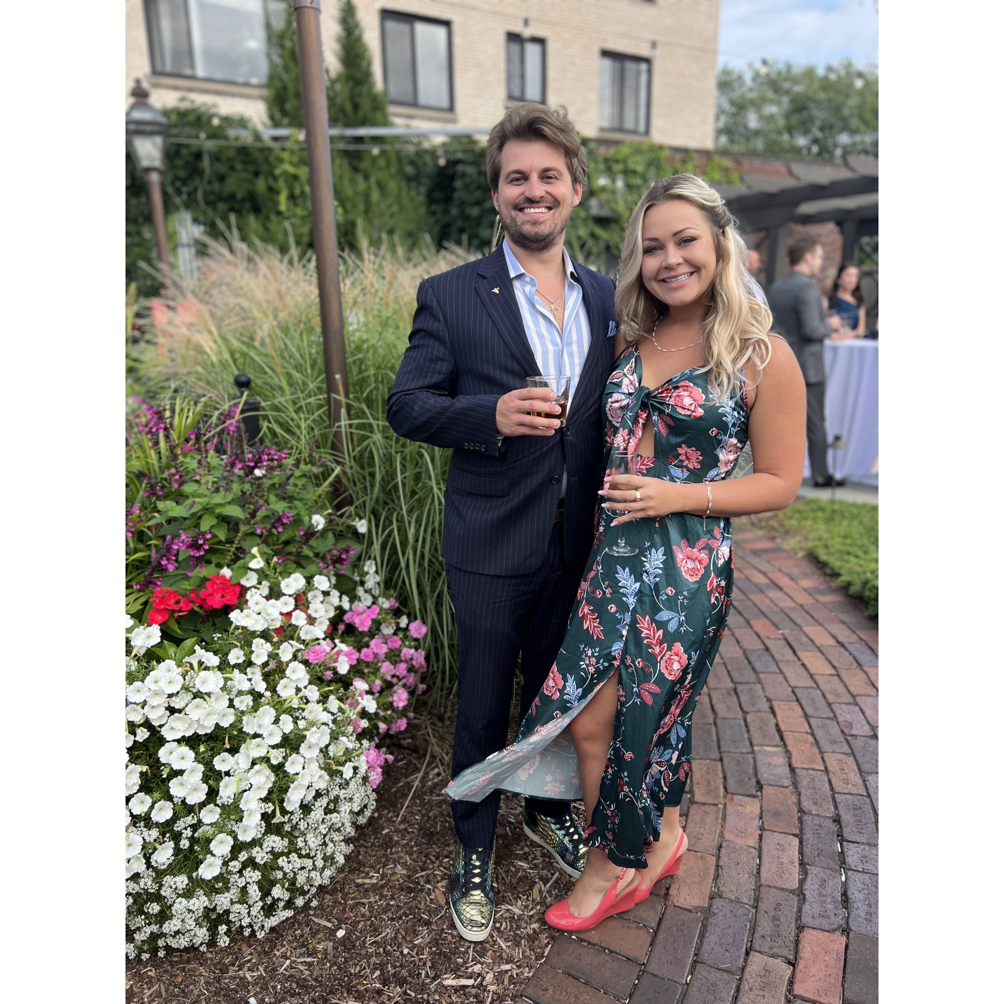 Sarah and Jeremy's wedding.