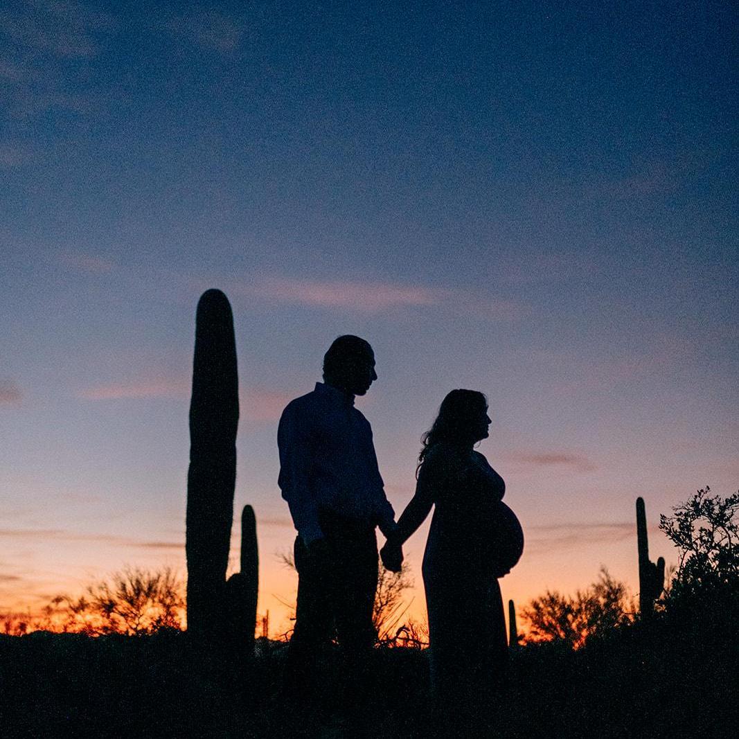 Maternity photos with Octavio