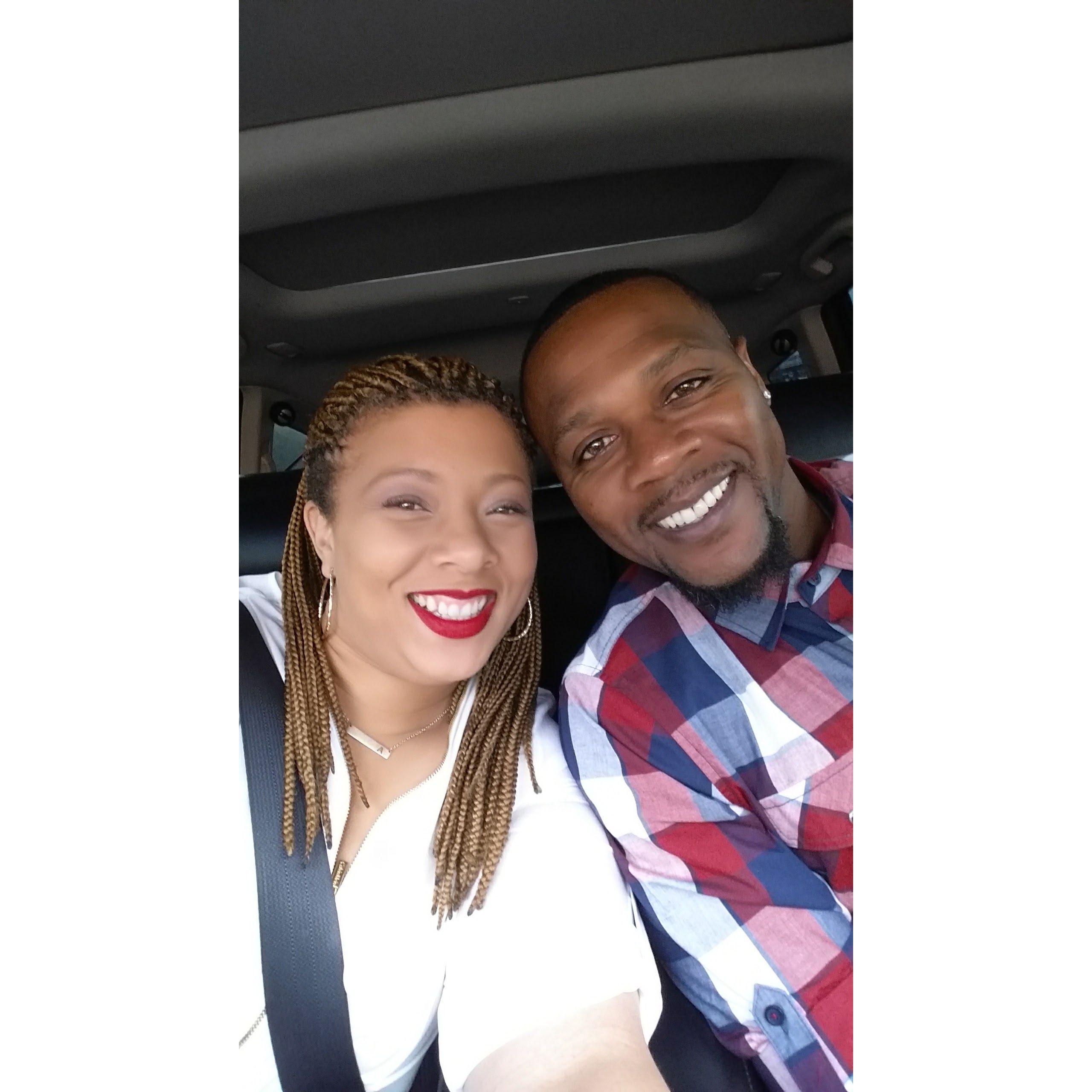 Headed to a comedy show-Mike Epps.