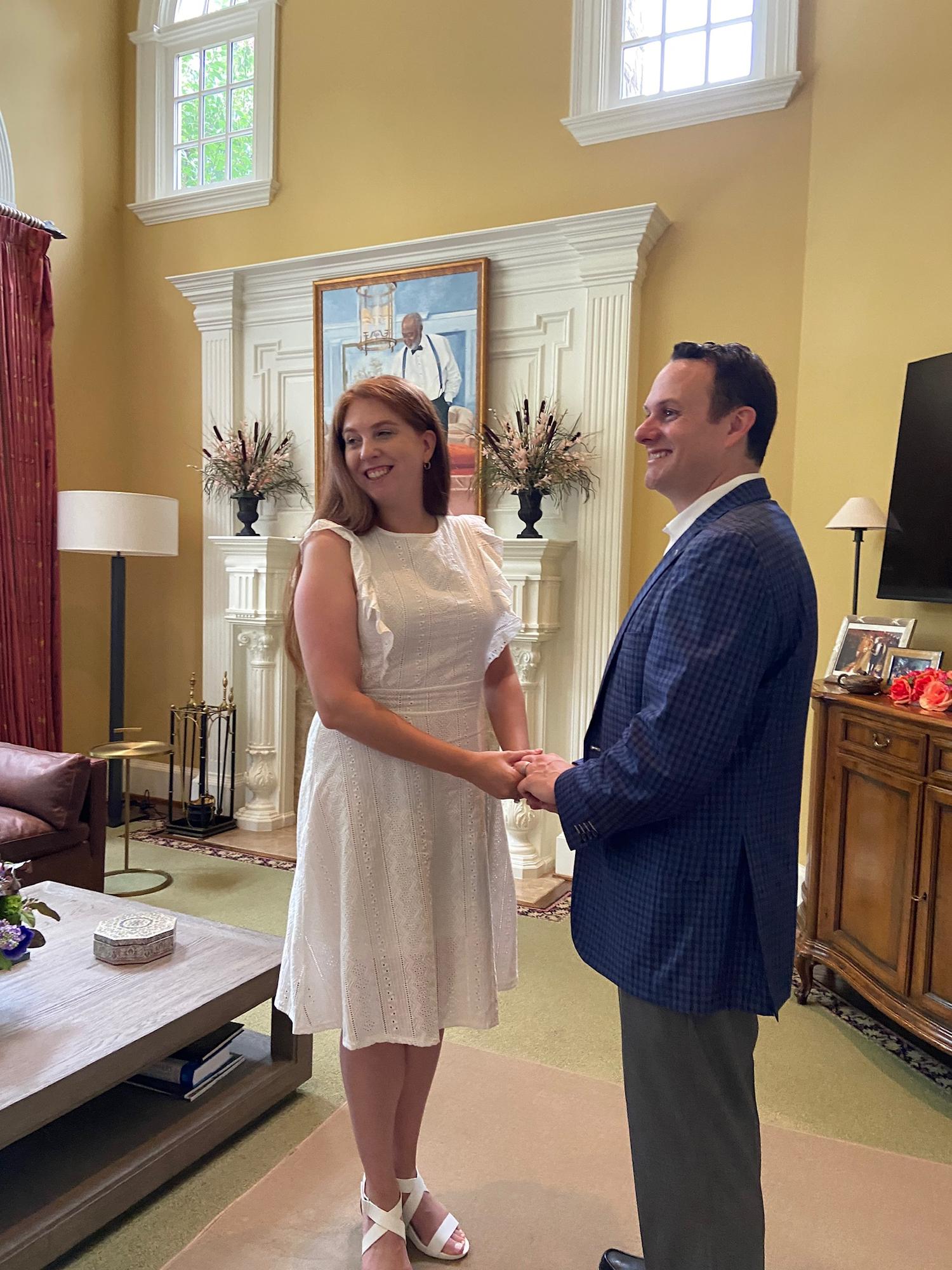 August 29, 2021 - surprise, we eloped!