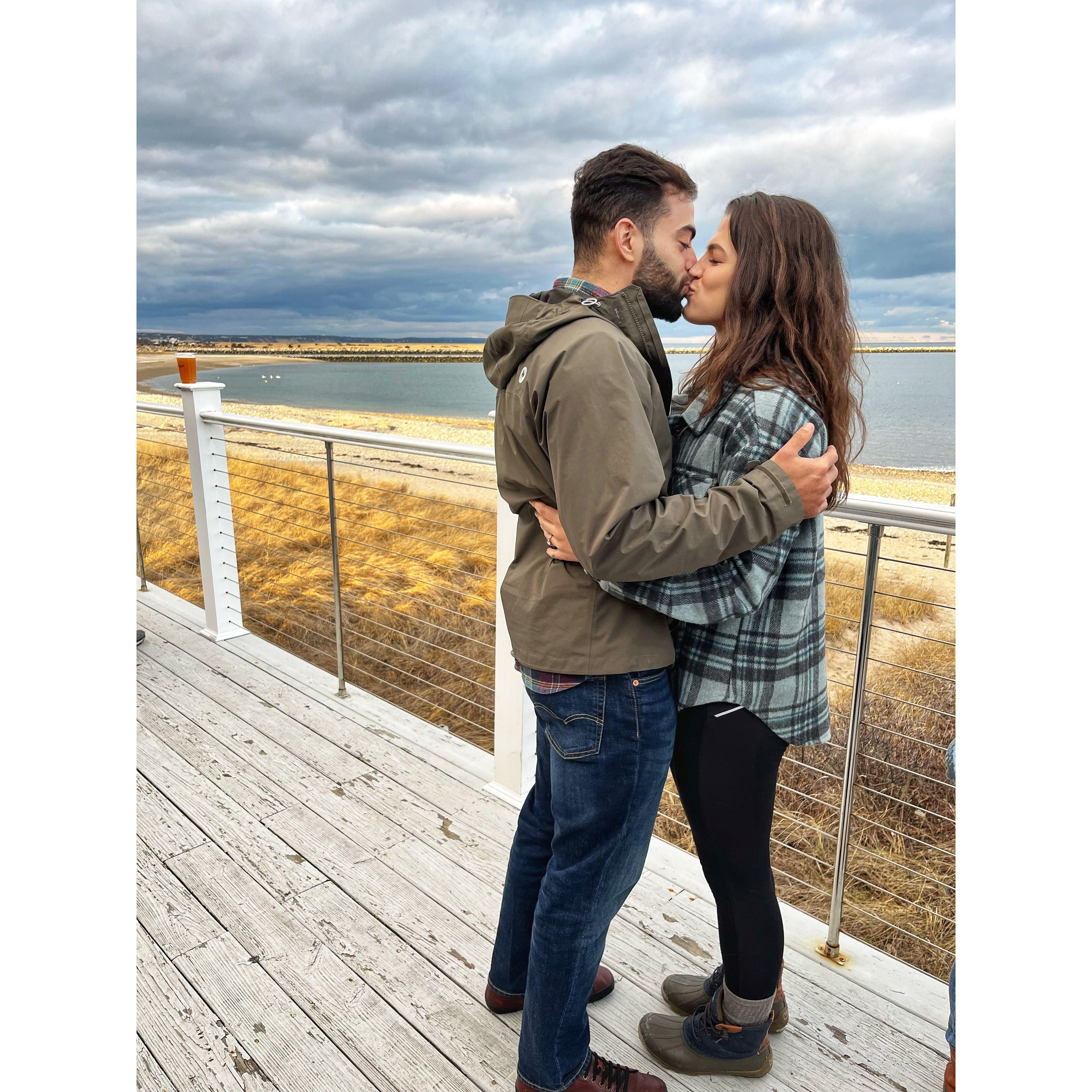 Here's to a lifetime of kisses and Christmases together - 1.7.23