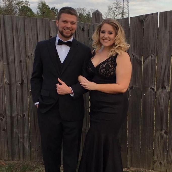 Allison's first college formal