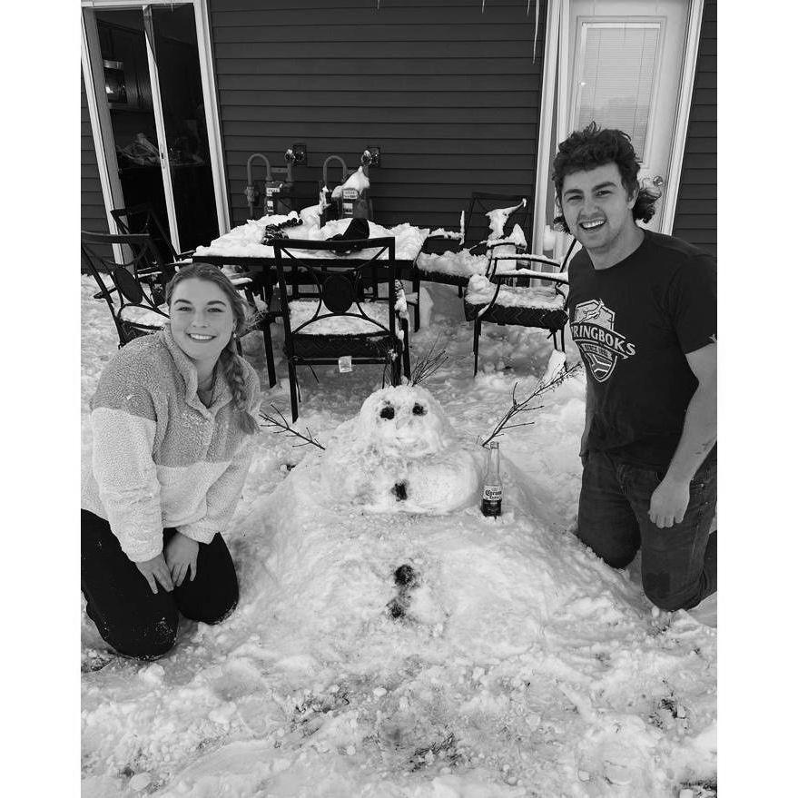 -27c decided we'd build a snowman