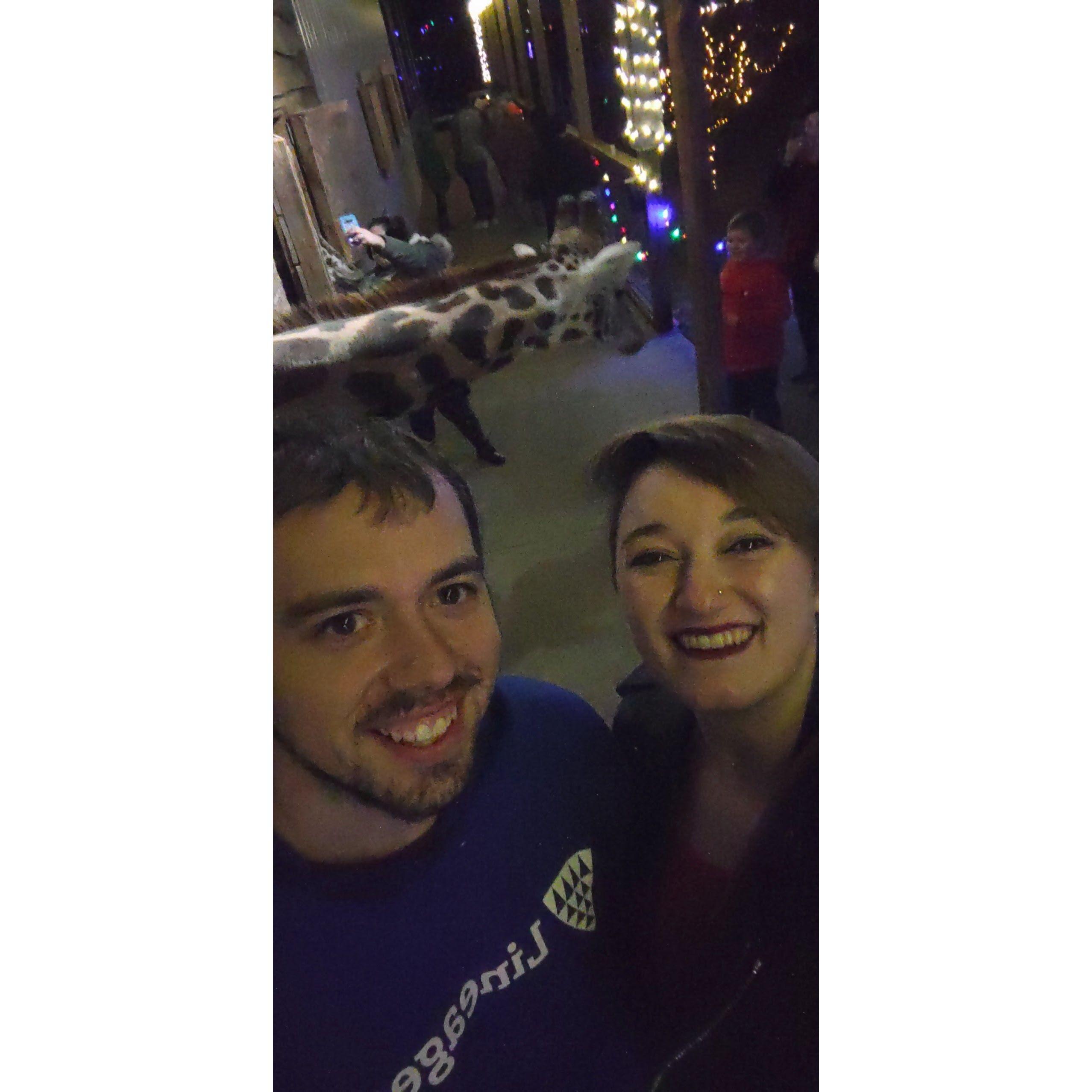 The night Zach asked Kiera to officially be his girlfriend - December 9, 2020