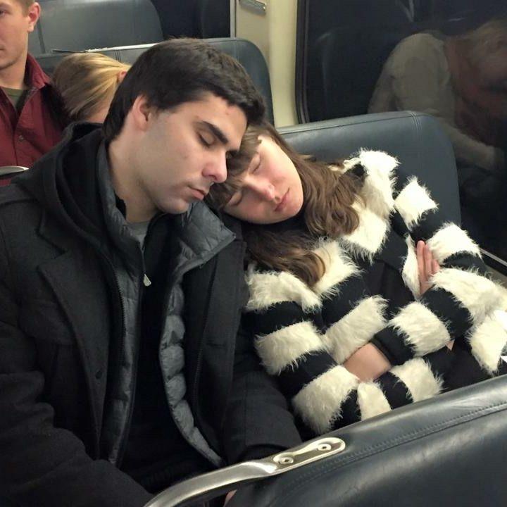 Always falling asleep on each other tbh