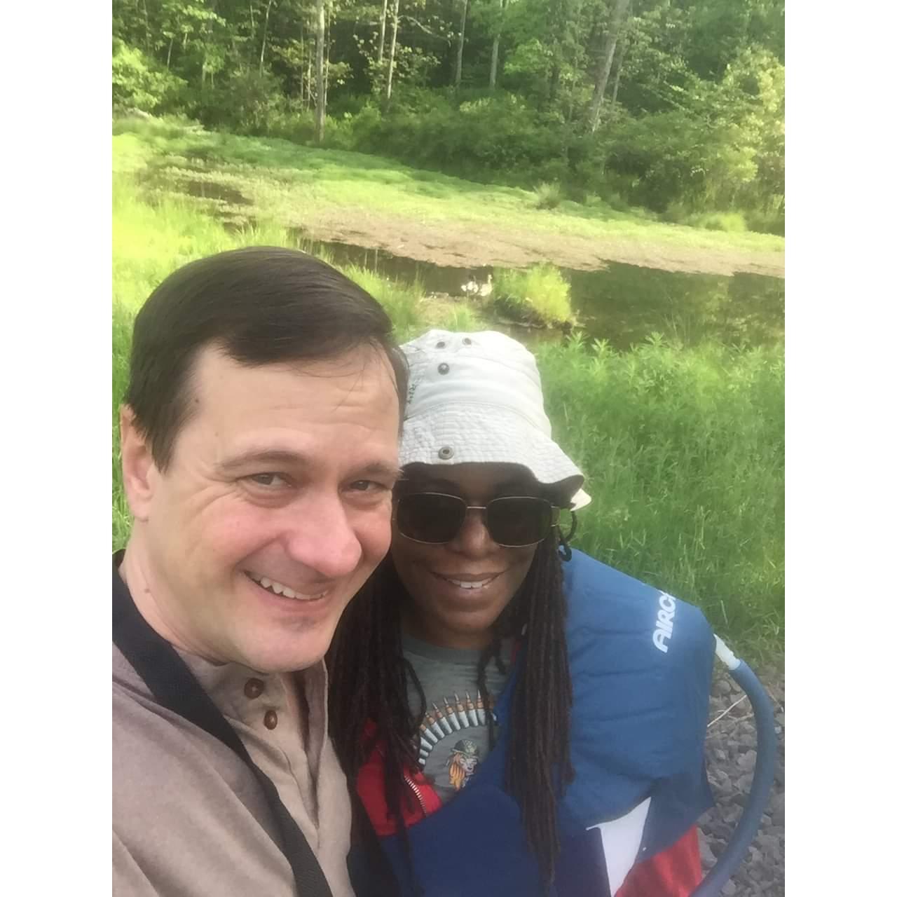 Bob managed to make me smile even after shoulder surgery