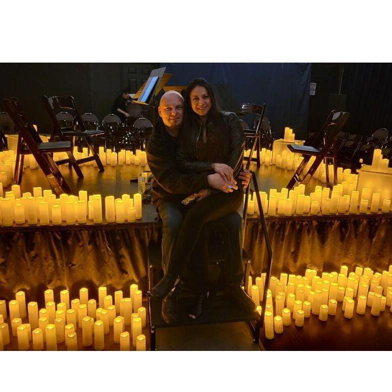 At the Candlelight concert