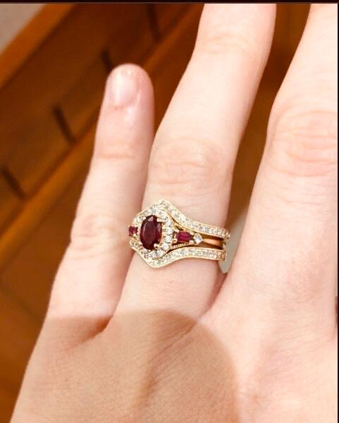 Picking up our wedding bands!