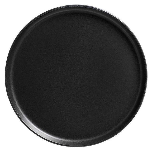 Mason Modern Stoneware Dinner Plates, Set of 4 - Charcoal
