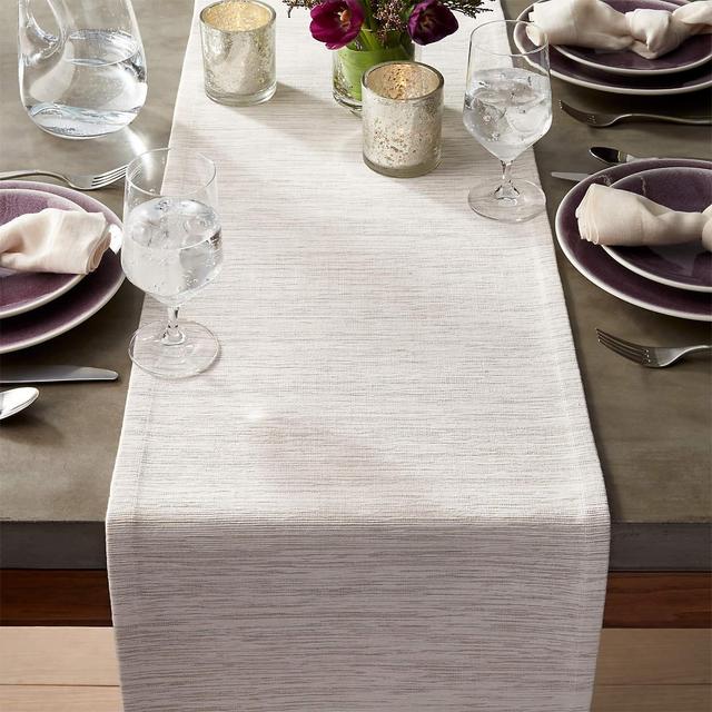 Aspen Crisp White Runner 90"