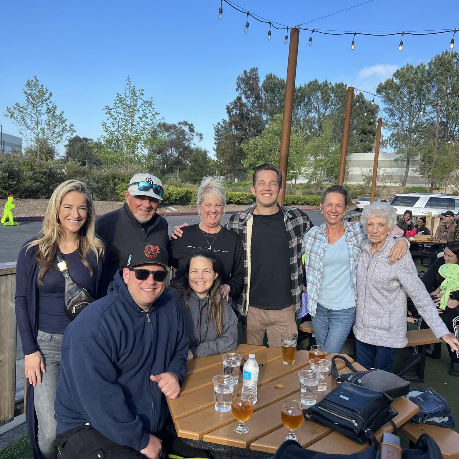 Family trip . Ocean Side Ca